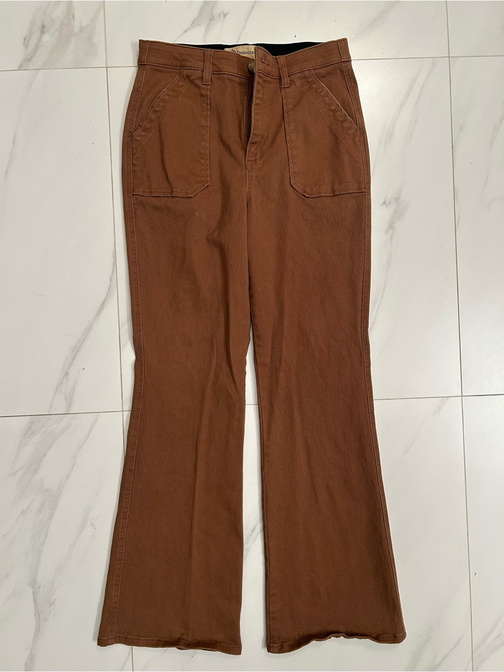 Democracy Brand Caramel Brown Bootcut Pants